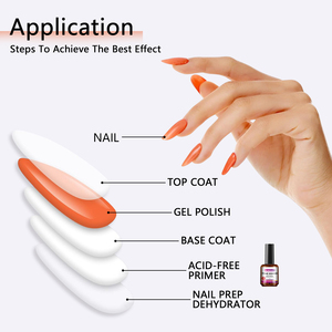 Gel para Uñas <span class=keywords><strong>Prime</strong></span> Bonder OEM ODM, Suministros para Uñas, Pintura Artística, Esmalte de Gel UV, Capa Superior y Base, Profesional para Salón y Uso Personal - Product Image 4