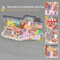 Set Completo Personalizable de Castillo Inflable con Tobogán y Piscina de Pelotas, Equipo de Juegos Interior para Niños, para Centros de Entretenimiento Familiar