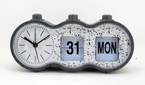 Último automática de páginas se reloj con la semana fecha Flip escritorio reloj de mesa de Oficina Casa escritorio estudiante de reloj - Product Image 3