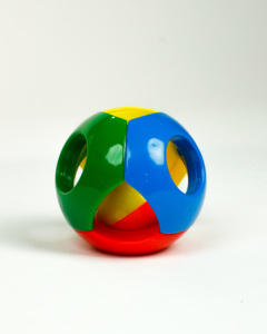 JINGLE BALL  Sonajero de colores vivos y llamativos que atrae la atención de cada bebé, con textura suave. - Product Image 4