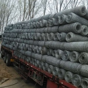 Panier de <span class=keywords><strong>gabion</strong></span> perforé en PVC galvanisé à trous hexagonaux pour murs de soutènement, <span class=keywords><strong>200x100x50</strong></span>, pour pierres, 2.0-4.0mm - Product Image 1