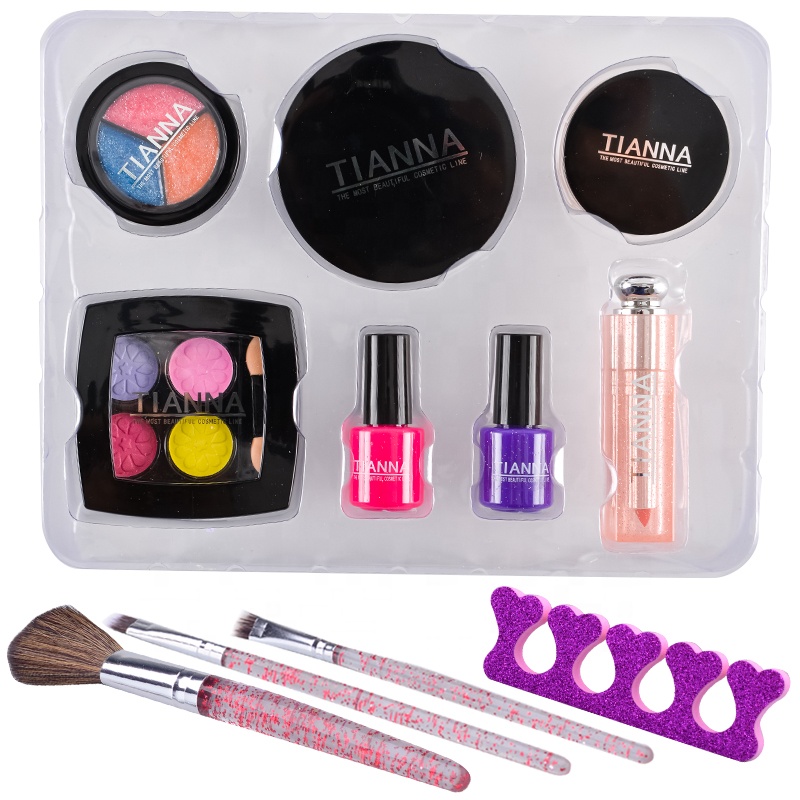 Набор игрушек для девочек, набор для макияжа, Детская косметика, ролевые детские игрушки для макияжа, игрушка для макияжа