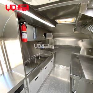 UrDream-Remolque móvil de acero inoxidable para cocina, <span class=keywords><strong>parrilla</strong></span> de barbacoa, comida, totalmente equipado, remorque, horno de pizza, camión de comida a la venta - Product Image 3