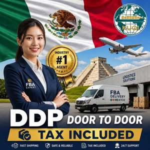 Agente de Envíos en México, Impuestos DDP Incluidos, Despacho de Aduanas Doble Puerta a Puerta, Agente de China para Alibaba, <span class=keywords><strong>Amazon</strong></span>, 1688, Agente Industrial Número 1 - Product Image 1