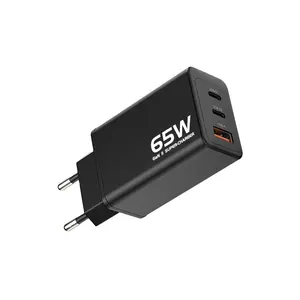 מטען חדש למחשב נייד 65W 20V 3.25A USB סוג C USB-C AC מתח GaN 65W PD PPS טלפון נייד סוג c מטען מהיר