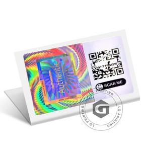 New Arrival tùy chỉnh chính hãng gốc 3D <span class=keywords><strong>Hologram</strong></span> Sticker Holographic nhãn - Product Image 1