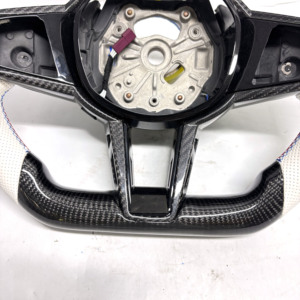 Volante de cuero de fibra de carbono personalizable para BMW LCI modelos compatibles G20 G80 G21 G81 G22 G30 G31 G32 G11 G12 G14 <span class=keywords><strong>G15</strong></span> - Product Image 3