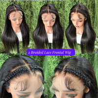 Grosir tenun tangan dan wig untuk WANITA HITAM 5x7 wig depan renda rambut manusia Peru mentah wig Frontal Hd renda rambut manusia