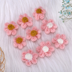 Fil à tricoter en mohair à six pétales pour artisanat DIY, accessoires pour cheveux, vêtements et chaussures pour enfants, doux, unisexe, pour tout-petits de 7 à 12 mois - Product Image 3