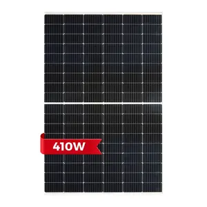 Venta caliente Panel Solar 400W 405W 410W 440W 450W Mono panel solar 108 media celda Panel Solar Precio