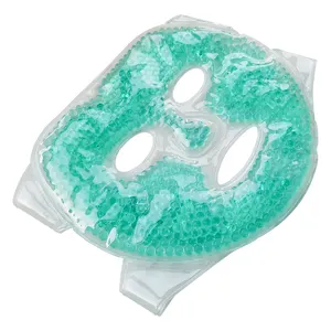 huidverzorging masker gezicht 50pcs Suppliers-Schoonheid Gezichtsmasker Gel Herbruikbare Hot En Koude Comprimeren Gezichtsmasker Gel Ice Packs Voor Gezicht