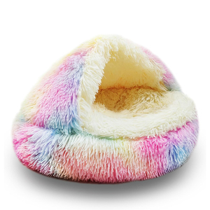 Cama para Gatos de Felpa Sintética, Resistente al Agua, Antideslizante y Ecológica, Personalizada por Fábrica del Sudeste Asiático, Caja de Cartón para Perros - Product Image 2