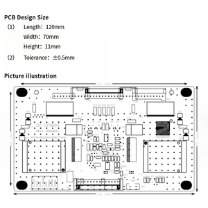 Phổ LED <span class=keywords><strong>LCD</strong></span> hiển thị DZ-LP0818 đèn nền Bảng điều khiển 26-43 ''liên tục điều chỉnh hiện tại pcba cho Led <span class=keywords><strong>LCD</strong></span> hiển thị - Product Image 6