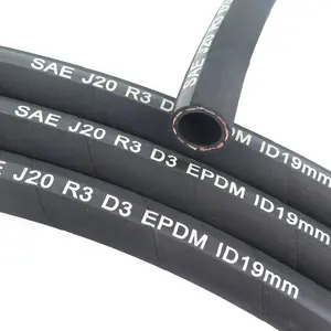 ท่อฮีตเตอร์รถครึ่งนิ้วหม้อน้ำ EPDM R3 J20 SAE