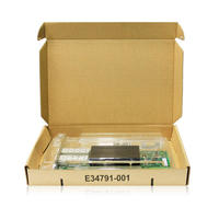 Kartu Jaringan PCI Express Serat Optik Intel E810-XXVDA2 25/10/1GbE 2 Port SFP28 PCIe 4.0 X8 Server NIC Dengan Chipset Intel E810