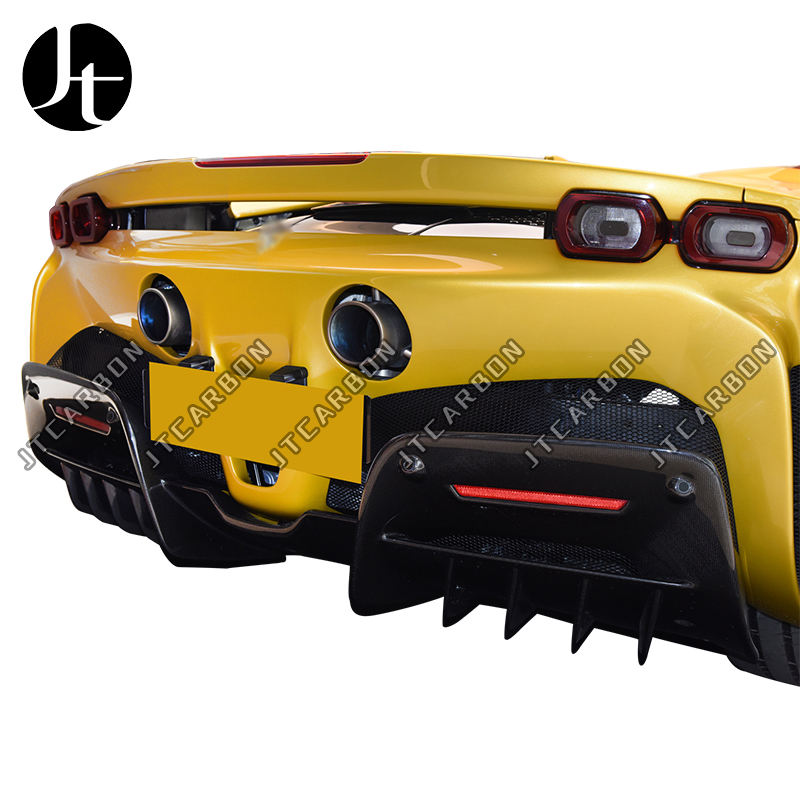 New for Ferrari SF90 Body Kit Upgrade MSY Dry Carbon Car Front Lip ...