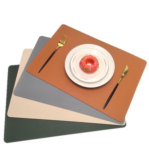 Napperons de table en similicuir imperméables et antidérapants, résistants aux taches, pour cuisine et salle à manger - Product Image 4