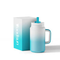 Nouveau design de gobelets isolés personnalisés Adventure Tasse Caffe en gros