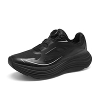 Chaussures de course classiques, tige en mesh respirant, baskets athlétiques à lacets, semelle intermédiaire EVA amortissante, entraînement, logo de marque personnalisé
