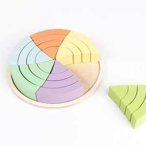 <span class=keywords><strong>2022</strong></span> nouveau coloré arc-en-ciel en bois noirs jeux d'apprentissage enfants montessori jouets autre jouet éducatif précoce pour les enfants - Product Image 6