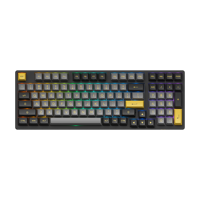 Akko 3098B Plus OEM RGB rétro-éclairé 98 touches Clavier mécanique compact sans fil pour jeux PC