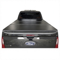 Couverture de benne rigide pliable en trois parties pour Ford Ranger et Silverado |   Capacité de charge de 400 kg |   Étanche à l'eau et à la poussière, sécurité garantie