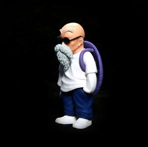 ฟิกเกอร์การ์ตูนดราก้อนบอล Z อาจารย์โรชิ รูปแบบเสริมสร้างกล้ามเนื้อ ท่าทางต่างๆ ของสะสม ของตกแต่ง ของเล่นพีวีซี สำหรับเป็นของขวัญ - Product Image 4