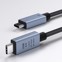 Typ C dual 8K 40Gbps hochgeschwindigkeitsübertragung von PD240W kompatibel mit iph 15 datenkabel bildschirm