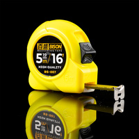 Ruban à mesurer en acier personnalisé avec logo, 3 m, 7 m, 7,5 m, 8 m, 10 m, avec tailles ciblées, matériau métallique pour outils de mesure