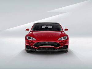 LARTE สไตล์ใยแก้ว FRP กันชนหน้าสำหรับ2014-2016 <span class=keywords><strong>TESLA</strong></span> รุ่น S - Product Image 2