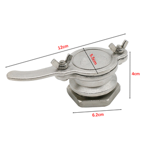 Stainless Steel Honey Gate for Honey Extractor Tap Outlet Valve Honey Extractor <strong>Accessories</strong> Wholesale - Product Image 2