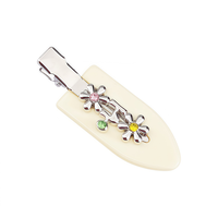 Summer Unique Seamless Metal Small Flower & Cute Duck Bill Bangs Hair Clip Cute Hair Accessory