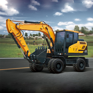 HW140 Multi Purpose Wheel Excavator Suitable for <strong>Road</strong> Building Municipal Engineering - Product Image 5