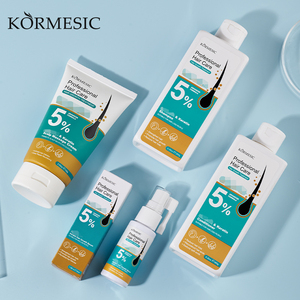 KORMESIC Wholesale OEM Keratin Hair Growth Hair Care Set Nourishing Moisturizing Repair Refreshing Smooth Hair Growth Products - Product Image 4
