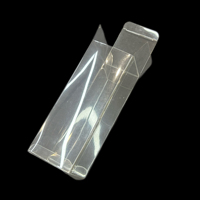 Boîtes d'emballage en plastique pliables transparentes PVC/PET, conteneur cadeau pliable pour bonbons, jouets, ornements, cosmétiques, artisanat