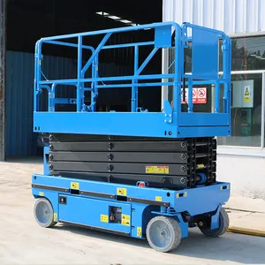 Ce 6M 8M 10m 12M 14m Mini Scissor Lift Bảng nâng cao nhỏ nâng điện bảng điện giàn giáo