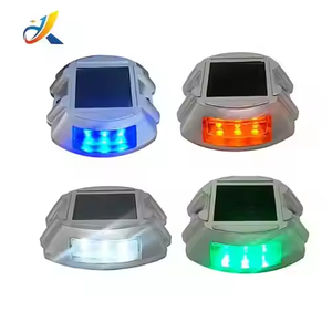 High Intensity <strong>LED</strong> <strong>Solar</strong> Horseshoe Road Stud Reflective Raised Pavement <strong>Marker</strong> for Traffic <strong>Lane</strong> Division Night Safety - Product Image 2