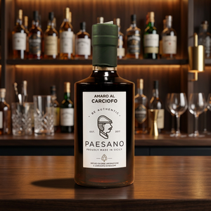 Liquore di Carciofo Paesano Italiano di Alta Qualità 700ml, Certificato Slow Food, 28% Alcol, Verde Scuro, Digestivo per Cocktail e Mixology - Product Image 2