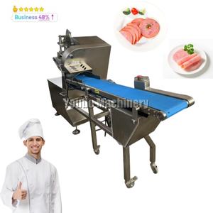Cortadora de carne congelada a buen precio/cortadora de queso/tocino/jamón/máquina cortadora eléctrica rodajas de jamón - Product Image 2