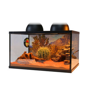 Caja de jaula de terrario de cristal para acuario, 40*28*23cm, casa para Gecko, serpiente, Little <span class=keywords><strong>Testudo</strong></span>, Little Lizard - Product Image 5
