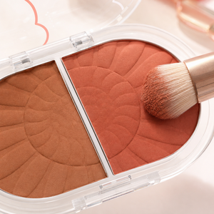 Polvo Facial de Doble <span class=keywords><strong>Color</strong></span>, Bronceador y Rubor, Acabado Sedoso, Producto de Belleza de Marca Privada, Directo de Fábrica - Product Image 4