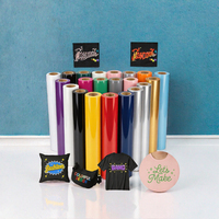Fabrieksrol Flexibel 30CM*25M Lage Temperatuur Warmtetransfer Vinyl PVC Plotter Snijden Warmtepers T-shirts Film 12Inch*80FT Eizycut