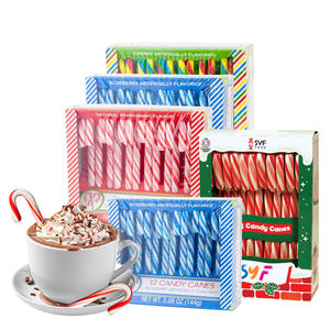 हैक/ब्रज प्रमाण पत्र कैंडी कैन्स क्रिसमस कठोर कैंडी छड़ी फल पेप्परमिंट गन्ना लोलिपोस थोक - Product Image 1