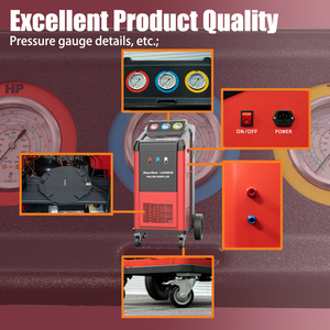 2023 <span class=keywords><strong>prix</strong></span> usine LANCEMENT Machine de récupération de réfrigérant R134a entièrement automatique pour voiture - Product Image 4