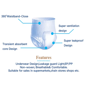 Échantillons gratuits <span class=keywords><strong>Couche</strong></span>-<span class=keywords><strong>culotte</strong></span> jetable pour personnes âgées style <span class=keywords><strong>culotte</strong></span> pour adultes - Product Image 6