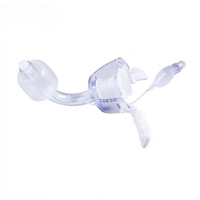 Canule de trachéotomie vétérinaire ergonomique à flange cervicale pour une intubation sécurisée des animaux