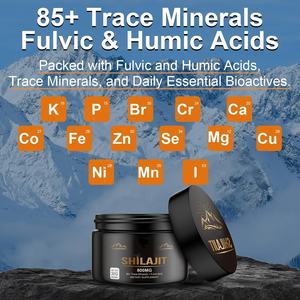 Resin <span class=keywords><strong>Shilajit</strong></span> alami tinggi dalam komponen bioaktif Oral cairan dosis <span class=keywords><strong>Nepal</strong></span> Resin Himalaya dari wilayah - Product Image 2