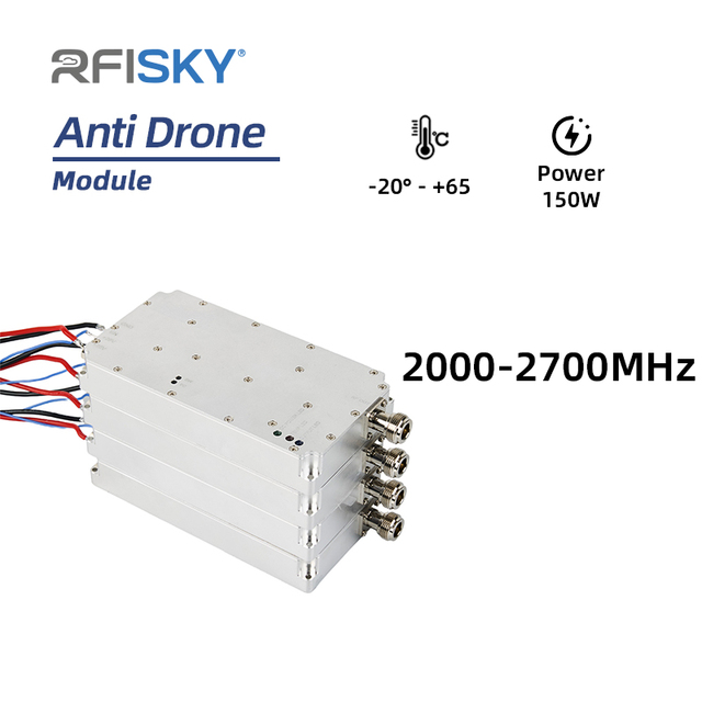 150W 2000-2700MHz GaN Module High Frequency Power Amplifier Module Wide Band PA Fpv Drone RF Signal Module