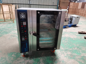 فرن كهربائي صناعي بسعة عالية 8 صواني 16 صواني فرن حراري يعمل بالغاز الدوار للخبز بالهواء الساخن - Product Image 5