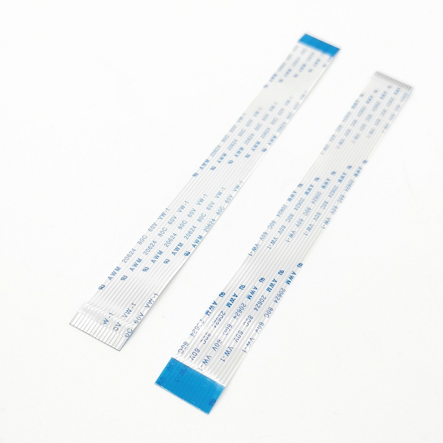 AWM FFC/FPC Cable 60mm-500mm 80C 60V VW 6-Pin 1.25mm Flexible PVC/Nylon/PBT for Computer/Motorcycle/Automobile/Home Appliance